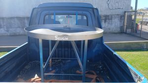 BASE ACERO INOXIDABLE 600 lts